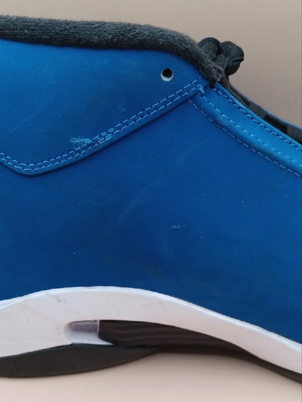 Pre-Owned Air Jordan 14 Retro Laney 2023-Royal Blue/Black/White Men Size 13 US